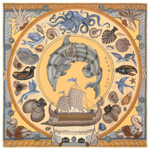 Load image into Gallery viewer, Sabina Savage Dancing Delphinas Shawl